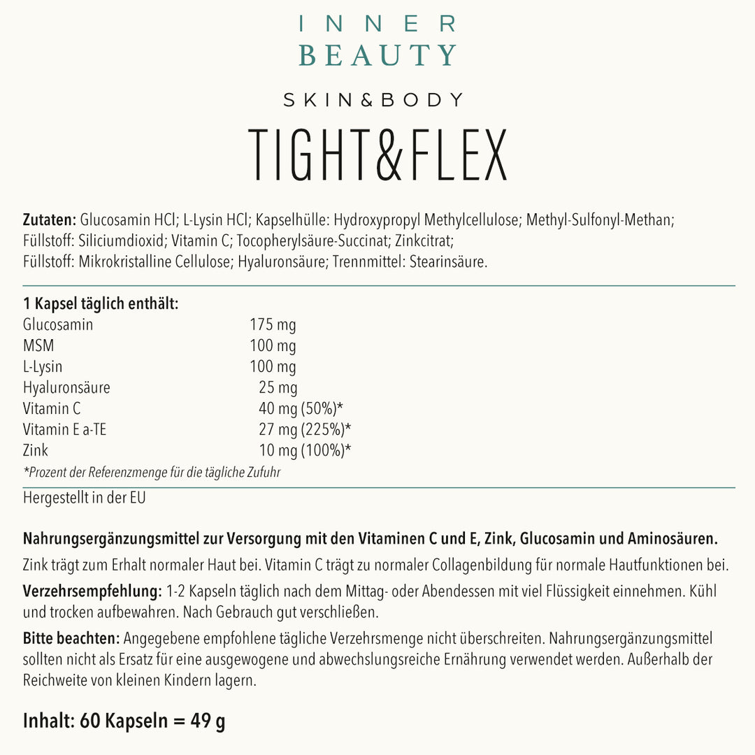 Inner Beauty Skin & Body Tight & Flex Kapseln