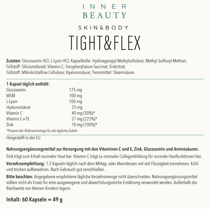 Inner Beauty Skin & Body Tight & Flex Kapseln